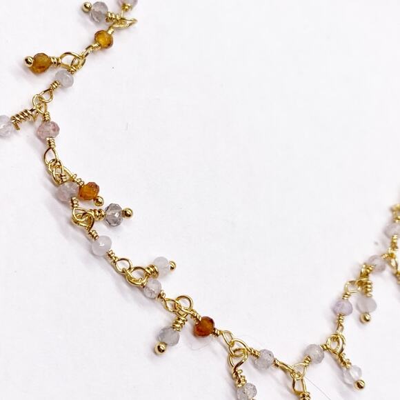 NEW FP x Luna Norte Mixed Stone Anklet Set - Picture 5 of 13